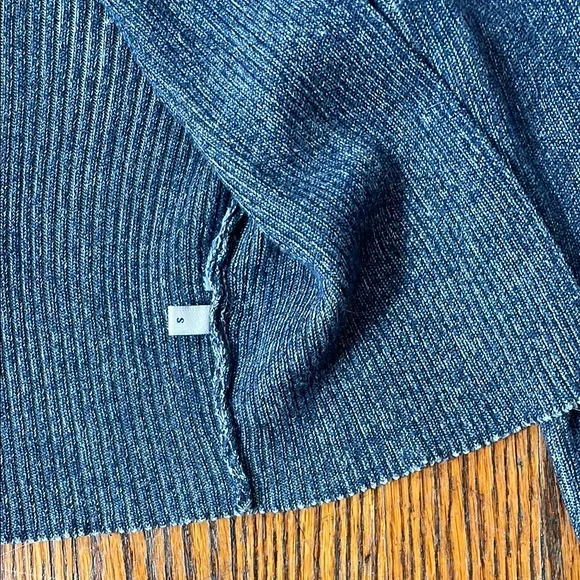 Paloma Wool Blue Ribbed Cardigan - Picture 3 of 7